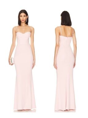 New Katie May Yasmin Gown in Blush